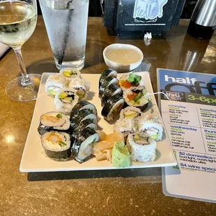 Alllllll the Happy Hour Rolls