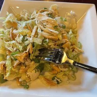 ITR salad (this is 1/2 of the 1/2 order. It's big enough to split)