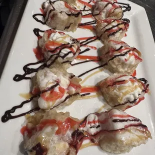 Strawberry shortcake rolls