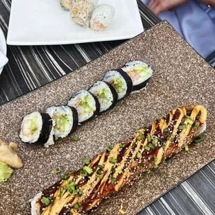 ID Roll &amp; Tempura Shrimp Roll