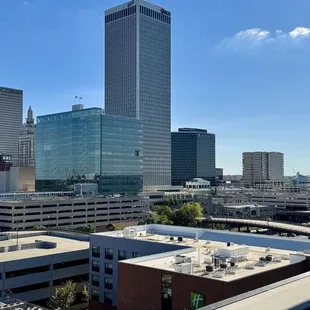 View from patio