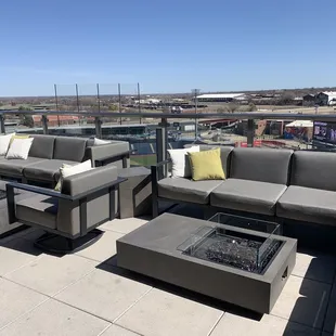 Rooftop Patio Seating