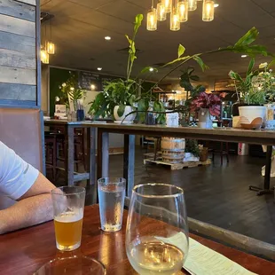 Dining and florist area