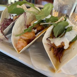 Shrimp tacos