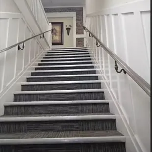 Stairs to In Touch Spa