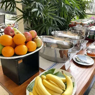 cold breakfast buffet bar $40