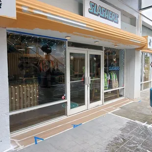 Store front.