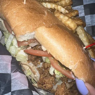 Fried Oyster Po' Boy