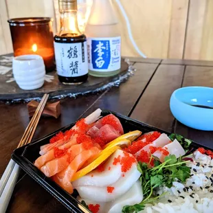 Chirashi delivered.