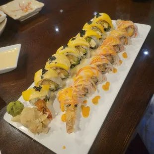 Woo-hoo,, spicy cowboy and a Hawaiian both with added jalapeños