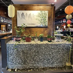 a sushi bar