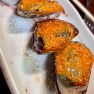 Baked Mussels