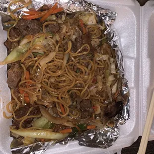 Beef Yakisoba