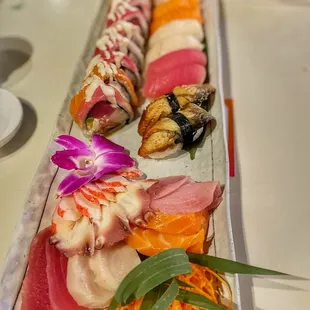 Sushi and Sashimi Combo