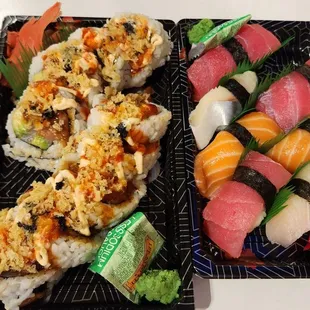 food, sushi and sashimi, sushi, sashimi