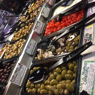 Olive bar is on point