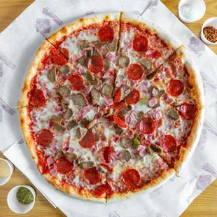 MEAT LOVERS PIZZA