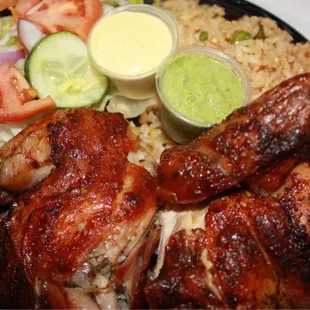 1/2 Chicken Combo