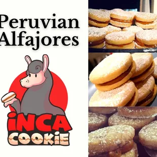 a collage of pastries and pastries