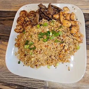 Fusion combo plate was fire!