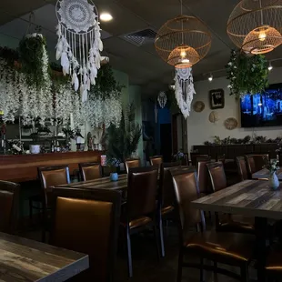 Inside of the restaurant