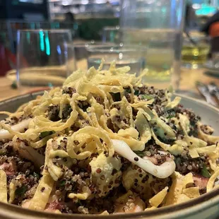 Aeropuerto- seafood, quinoa