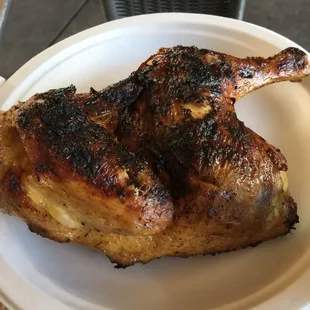 Half a chicken