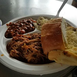 Pulled pork plate