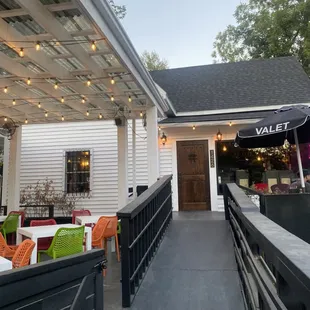 outside, sushi and sashimi