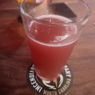 A sour beer