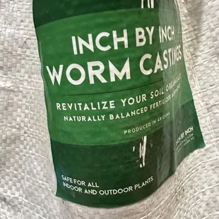 Bag it came in