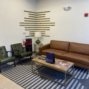 Sitting area in office