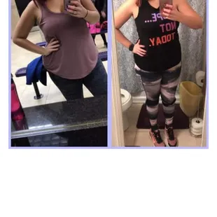 Before And After Of Client Lauren Hall