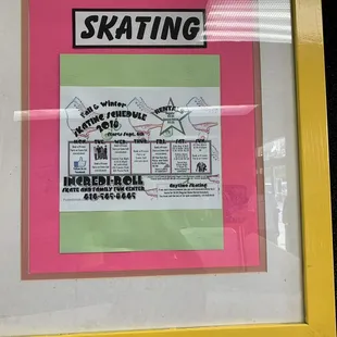 Specials for skating