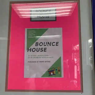 They have a Bounce House!