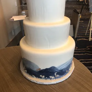 The cake they delivered.