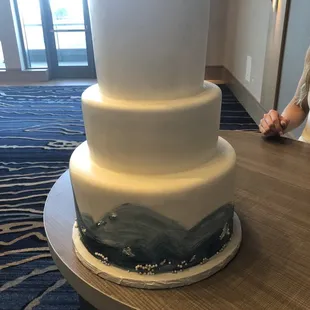 The cake they delivered.