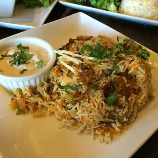 Boneless Lamb Biryani