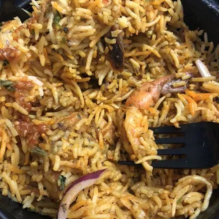 Shrimp Biryani