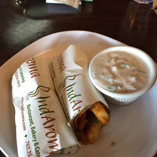 Paneer Tikka Kati Roll