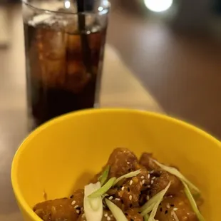 Sweet chilli cauliflower