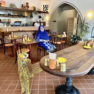 interior, sushi and sashimi