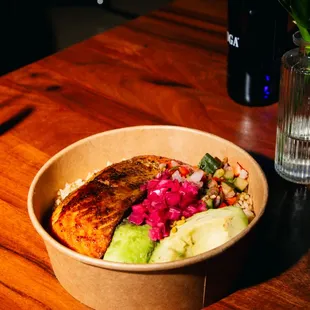 Tamarind Salmon Bowl