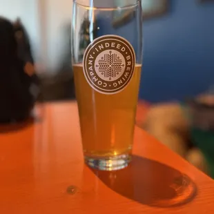 Glass of beer