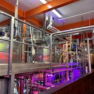 a man working on a machine