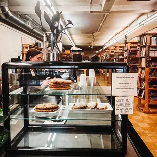 a display of pastries