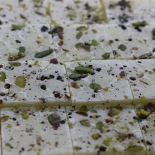 Pista Barfi (Pistachio, milky sweet)