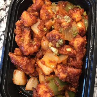 A-4 Gobi Manchurian.   Delicious!! Other places have been hit-or-miss on this dish. This is great.
