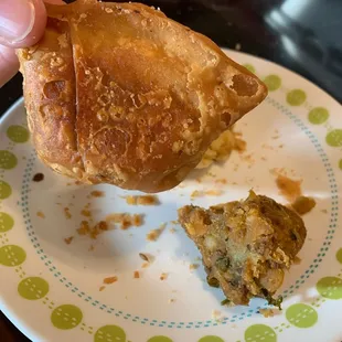 Samosa 'extra-golden'