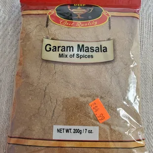 a bag of garam masala